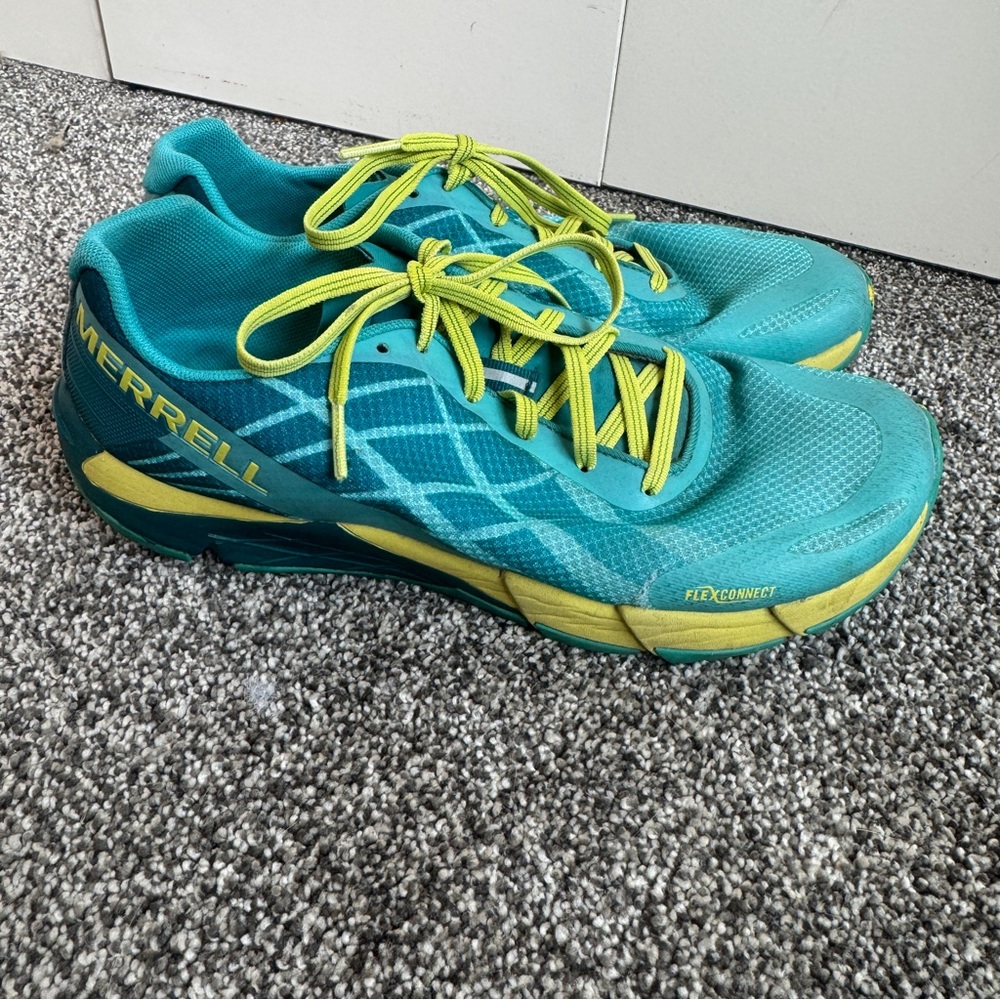 Merrell Sneaker Running Shoes FlexConnect Blue Trail Women’s 8